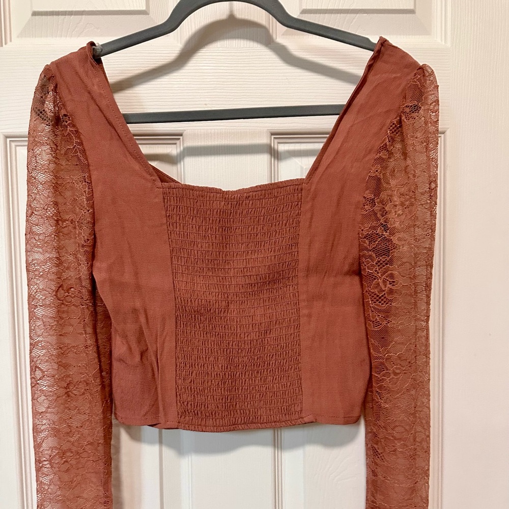 Wild Fable Terracotta Blouse